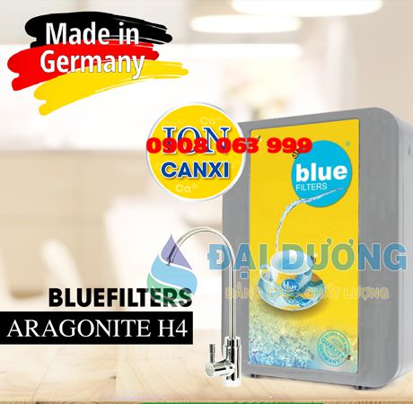 MÁY LỌC NƯỚC ION CANXI BlueFilters Aragonite H4 - GERMANY QUALITY